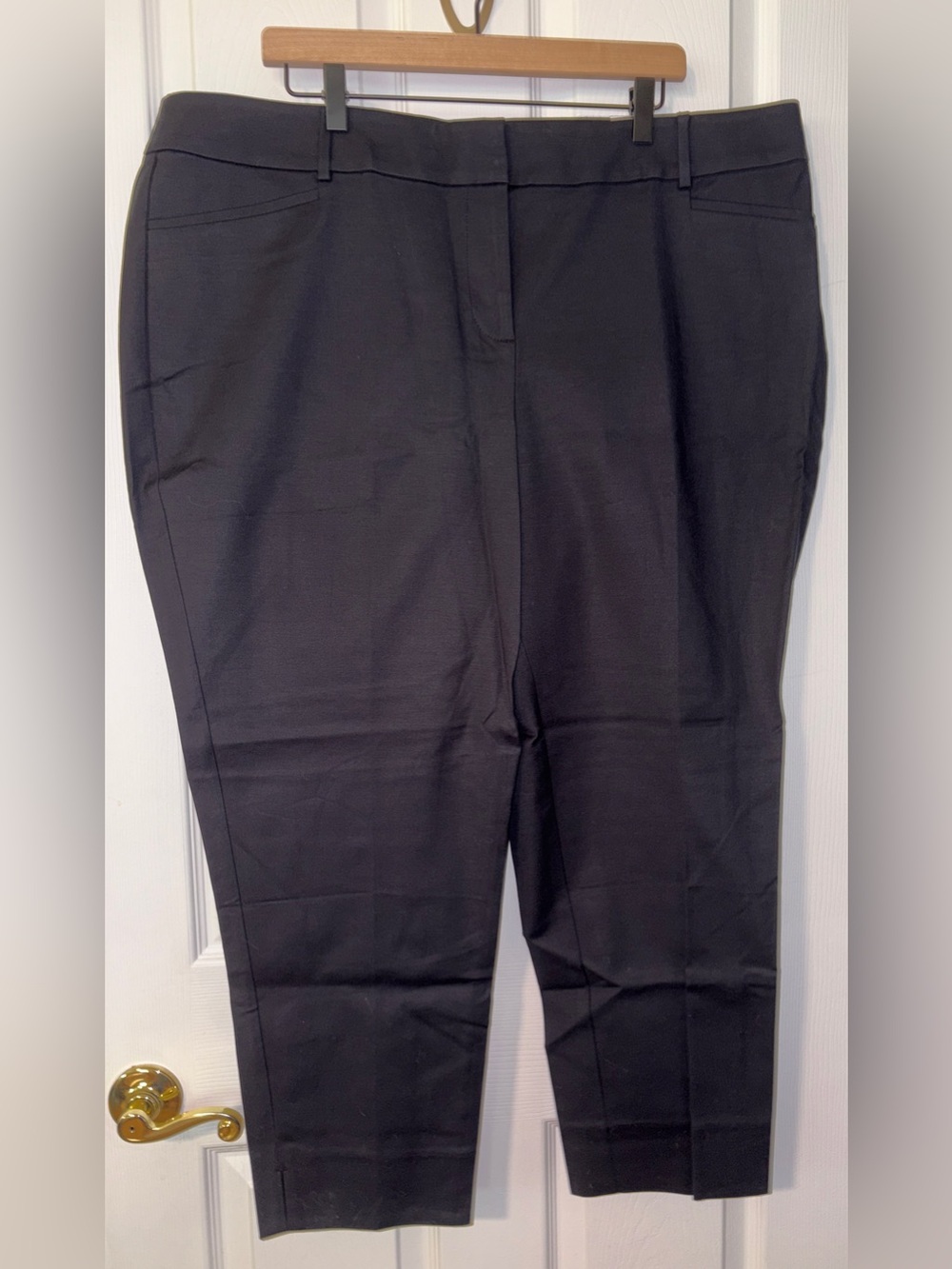 LOFT Riviera Pant in cropped Marisa fit - Black